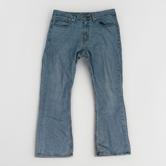 Levi 527, Light Washed Denim, 34x30, Men’s Jeans,‎ Slim Bootcut - Picture 1 of 7